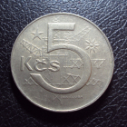 Чехословакия 5 крон 1982 год.