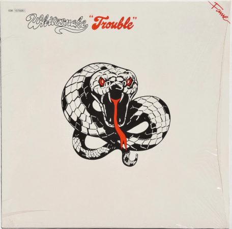 Whitesnake "Trouble" 1978/1983 Lp  