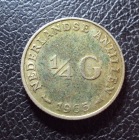 Нидерландские Антилы 1/4 гульдена 1965 год.