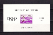 1960г Либерия.Спорт.Олимпийские игры