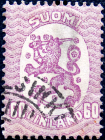 Финляндия 1921 год . Герб , 60 p .