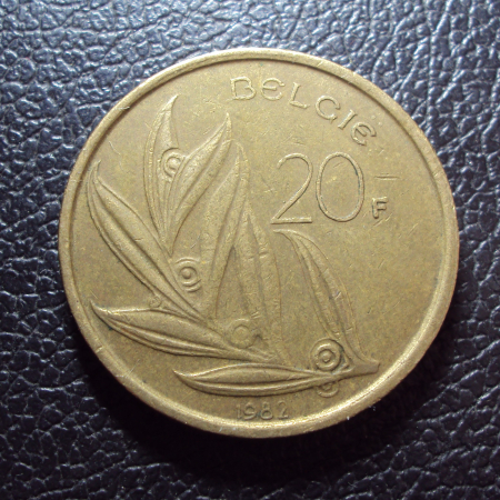 Бельгия 20 франков 1982 год Belgie.