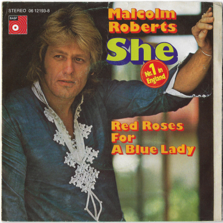 Malcolm Roberts "She" 1974 Single 