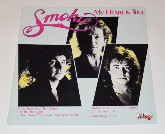 Smokie "My Heart Is True" 1988 Lp  