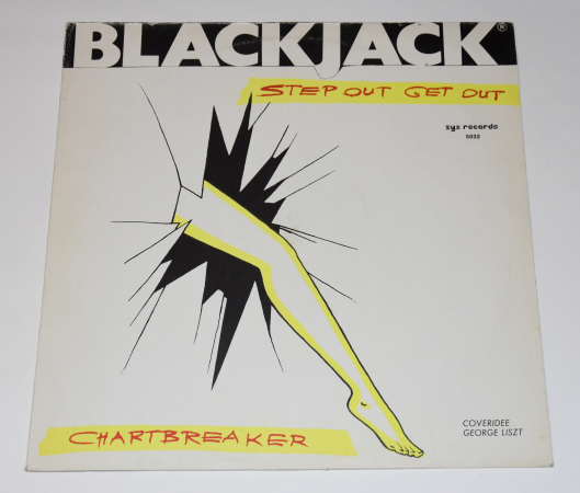 Black Jack "Step Out Get Out" 1983 Maxi Single  