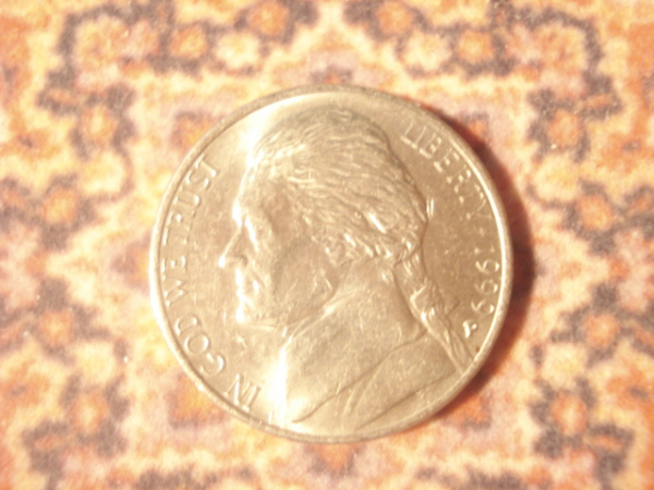 5 центов 1999 год Р США