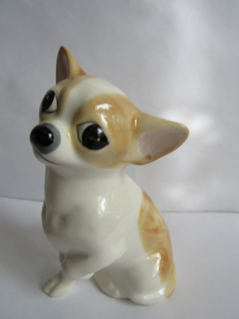 Чихуахуа № 2 собака ,авторская керамика,Вербилки