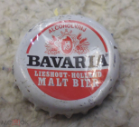 Пробка кронен Пиво BAVARIA из старых красная 2000-е