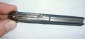 Нож складной СССР с рисунком петух, перья, чешуя, узор - вид 3