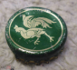 Пробка кронен от пива Петух зеленая Rooster green Норд-Вест - вид 1