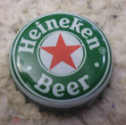 Пробка от пива Heineken Beer зеленая