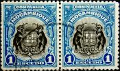 Мозамбик (компания) 1925 год . Герб . Каталог 3,40 £ .