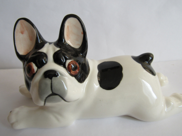 Французский бульдог собака № 2 ,авторская керамика,Вербилки