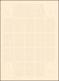 СССР 1984 год . Шедевры Государственного Эрмитажа . Французская живопись . Эдгар Дега (1834-1917) , "Причесывающаяся женщина" .  Лист . - вид 1
