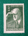 Финляндия 1945 композитор Ян Сибелиус Sc#249 МNН