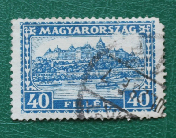 Венгрия 1928 Будапешт Дворец Sc#439 Used
