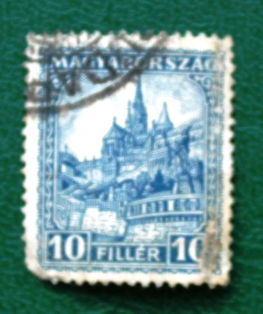 Венгрия 1926-27 Собор Матьяша Sc#409 Used