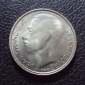 Люксембург 1 франк 1968 год. - вид 1