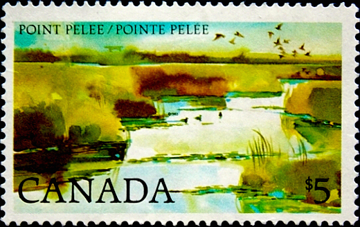 Канада 1983 год . Пойнт Пели . Каталог 6,0 €.
