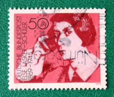 Германия 1975 Эльза Ласкер-Шюлер поэтесса Sc#1157 Used