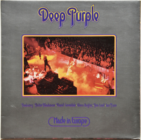 Deep Purple "Made In Europe" 1976 Lp U.K.  