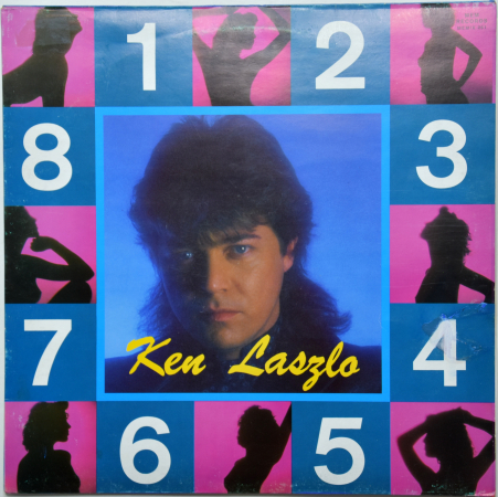 Ken Laszlo "1-2-3-4-5-6-7-8" 1987 Maxi Single  