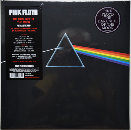 Pink Floyd "The Dark Side Of The Moon" 1973/2016 Lp SEALED 