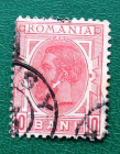 Румыния  1900 король Кароль I Sc#137 Used
