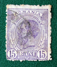Румыния  1903 король Кароль I Sc#140 Used