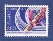1982г. Исландия. EUROPA CEPT 