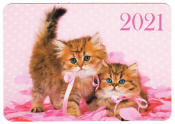 Календарик на 2021 год Котята