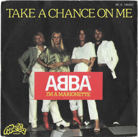 ABBA "Take A Chance On Me" 1977 Single  