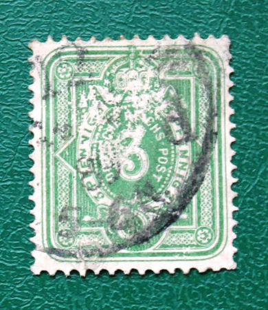 Германия 1880 “Pfennig”  Sc#37 Used