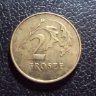 Польша 2 гроша 1992 год.