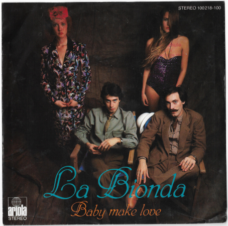 La Bionda "Baby Make Love" 1978 Single  