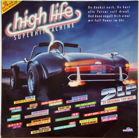 Various "High Life Superhitmachine" (Fancy Sandra Hot Chocolate) 1988 2Lp  