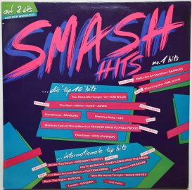 Various "Smash Hits" (Sandra Europe Off Erasure) 1987 2Lp  