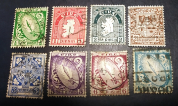 Ирландия 1922-42 Стандарт Sc# 65, 66, 68-70, 76, 113, 114 Used