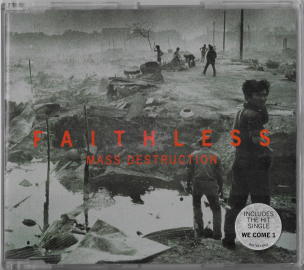 Faithless "Mass Destruction" 2004 CD Single  