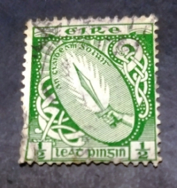 Ирландия 1923 Меч Света Sc# 65 Used