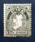 Ирландия 1922 Карта Sc# 68 Used