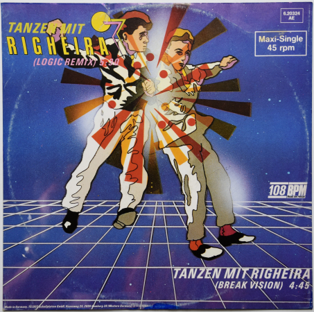 Righeira "Tanzen Mit Righeira" 1984 Maxi Single  