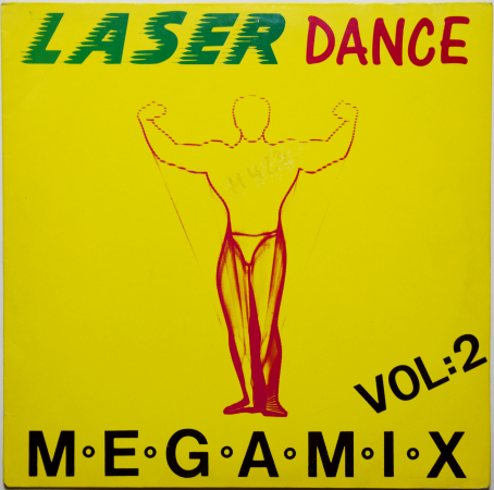 Laser dance "Megamix Vol.2" 1989 Maxi Single  