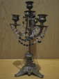 Подсвечник канделябр на четыре свечи бронза позолота до 1917 года.  - вид 3
