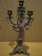 Подсвечник канделябр на четыре свечи бронза позолота до 1917 года.  - вид 4