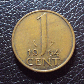 Нидерланды 1 цент 1964 год.
