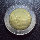 Италия 500 лир 1987 год.