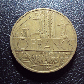 Франция 10 франков 1978 год.
