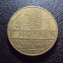 Франция 10 франков 1984 год.