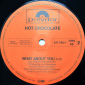 Hot Chocolate "What About You" 1988 Maxi Single   - вид 3